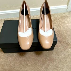 Beige new Cole shoes